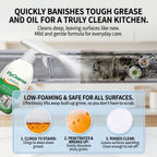 🔥50% OFF Last Day Sale | Premium All-in-One Appliance Cleaner | No-Scrub Grease Remover | Gentle Natural Formula