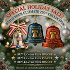 🔥Limited Edition: United States 250th Anniversary Commemorative Bell Ornament (1776-2026)