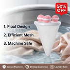 🔥50% OFF Last Day Sale |3 Counts Washing Machine Filter Bag, Reusable Floating Hair Filter for Laundry Washer Cotton