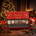✨Last Day 50% OFF✨Christmas Memories Collection – 6-Piece Holiday Wine Glass Set for Magical Christmas Gatherings
