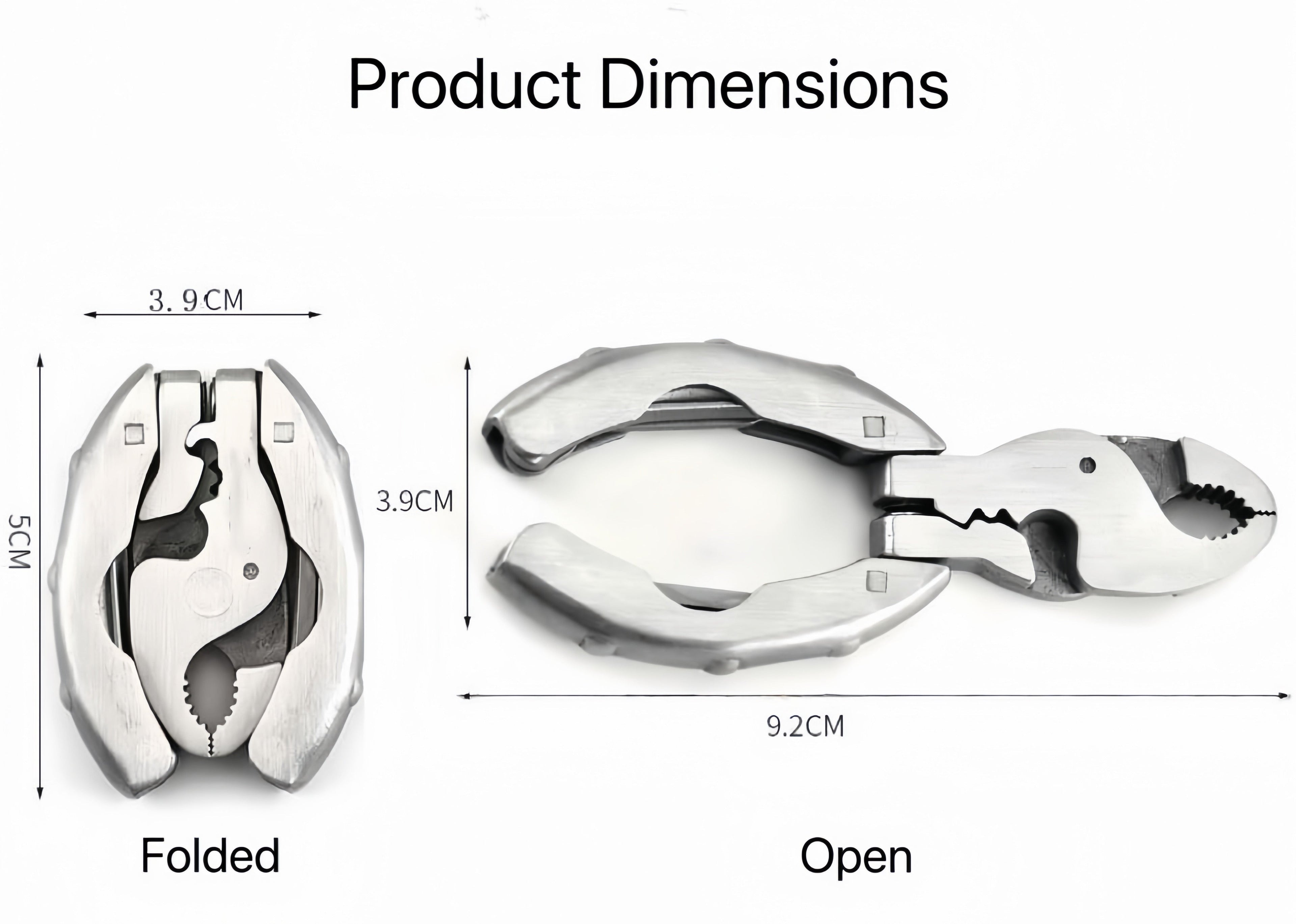 🔥50% OFF Last Day Sale 9-in-1 Keychain Multitool Pliers