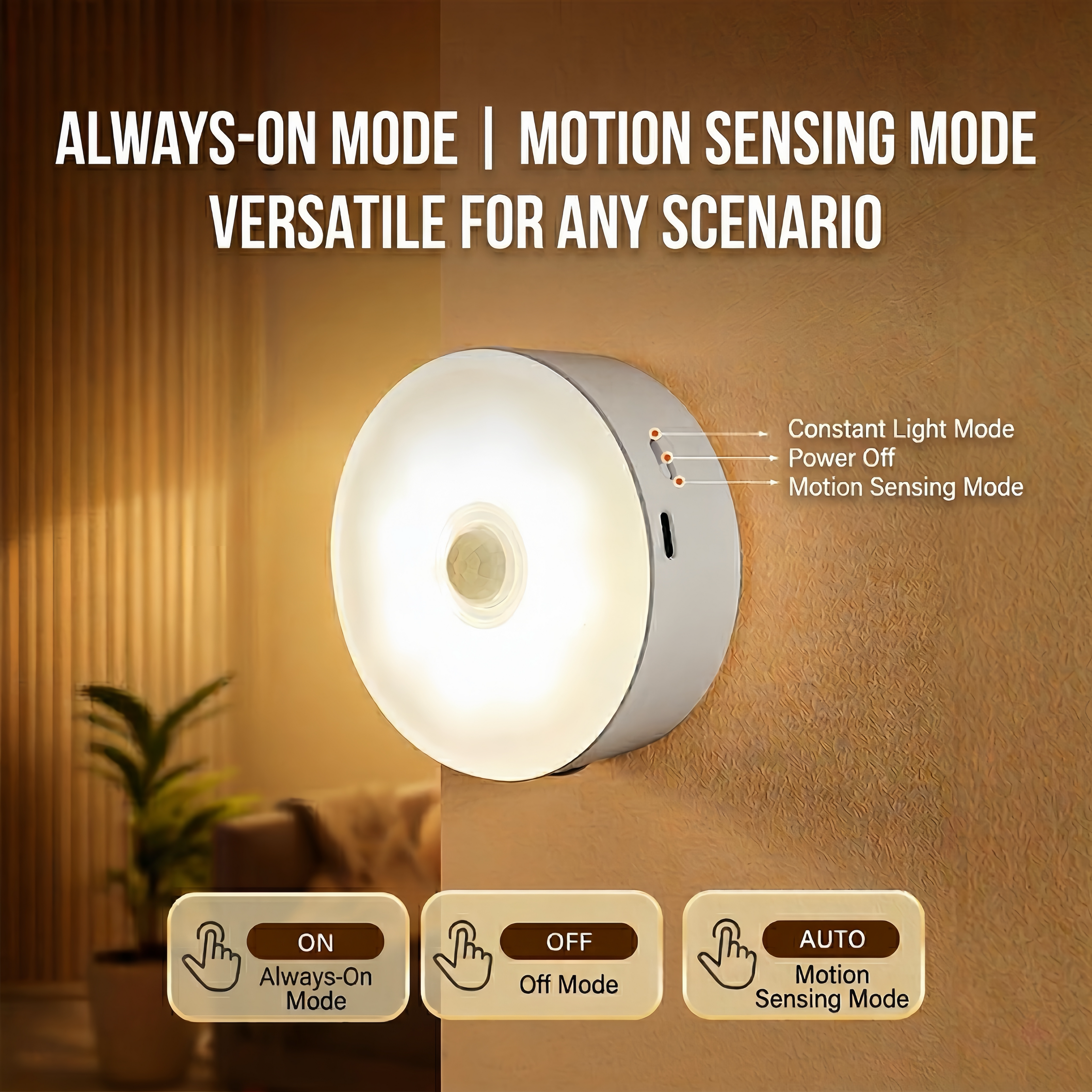🔥50% OFF Last Day Sale All-Purpose Magnetic Motion Sensor Light