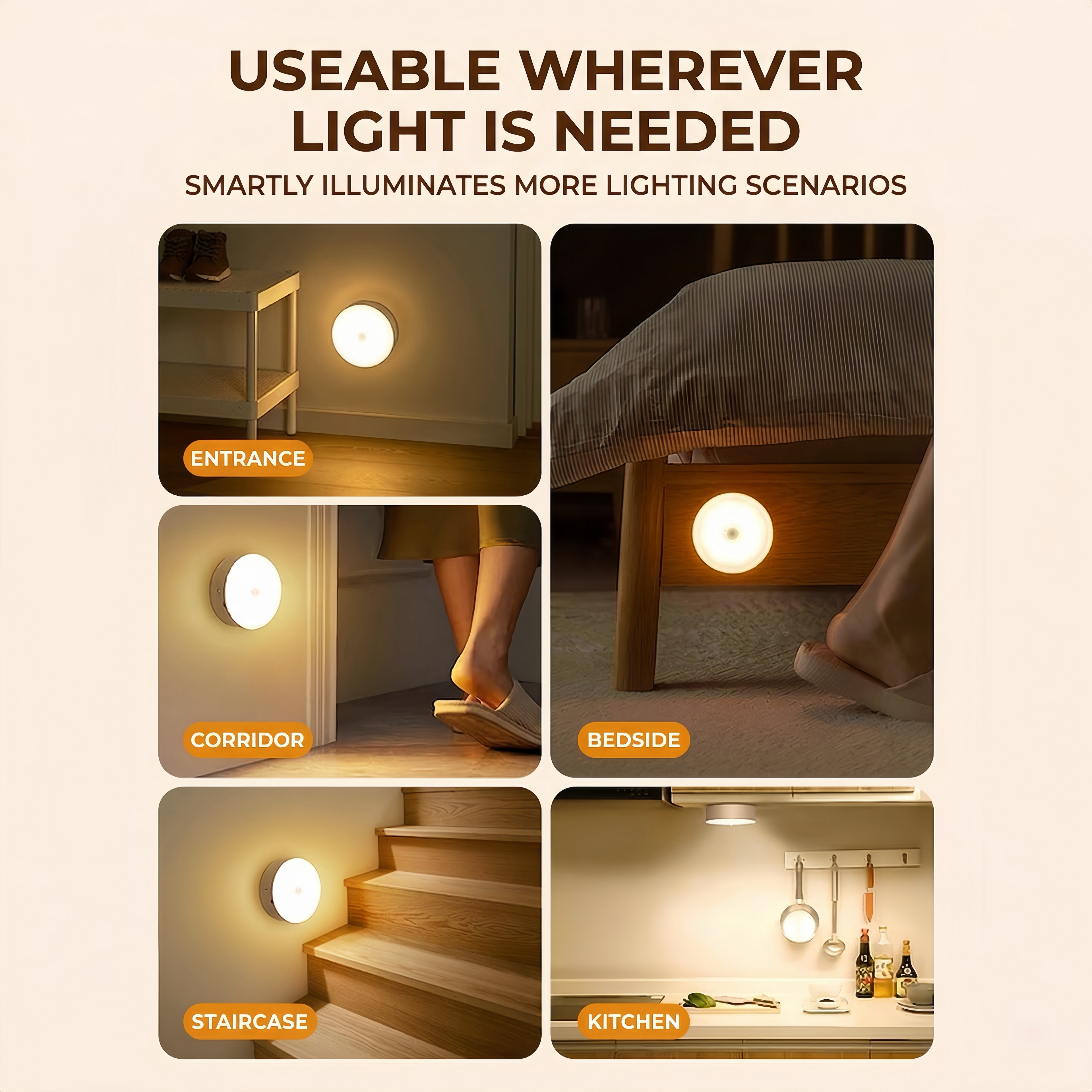 🔥50% OFF Last Day Sale All-Purpose Magnetic Motion Sensor Light