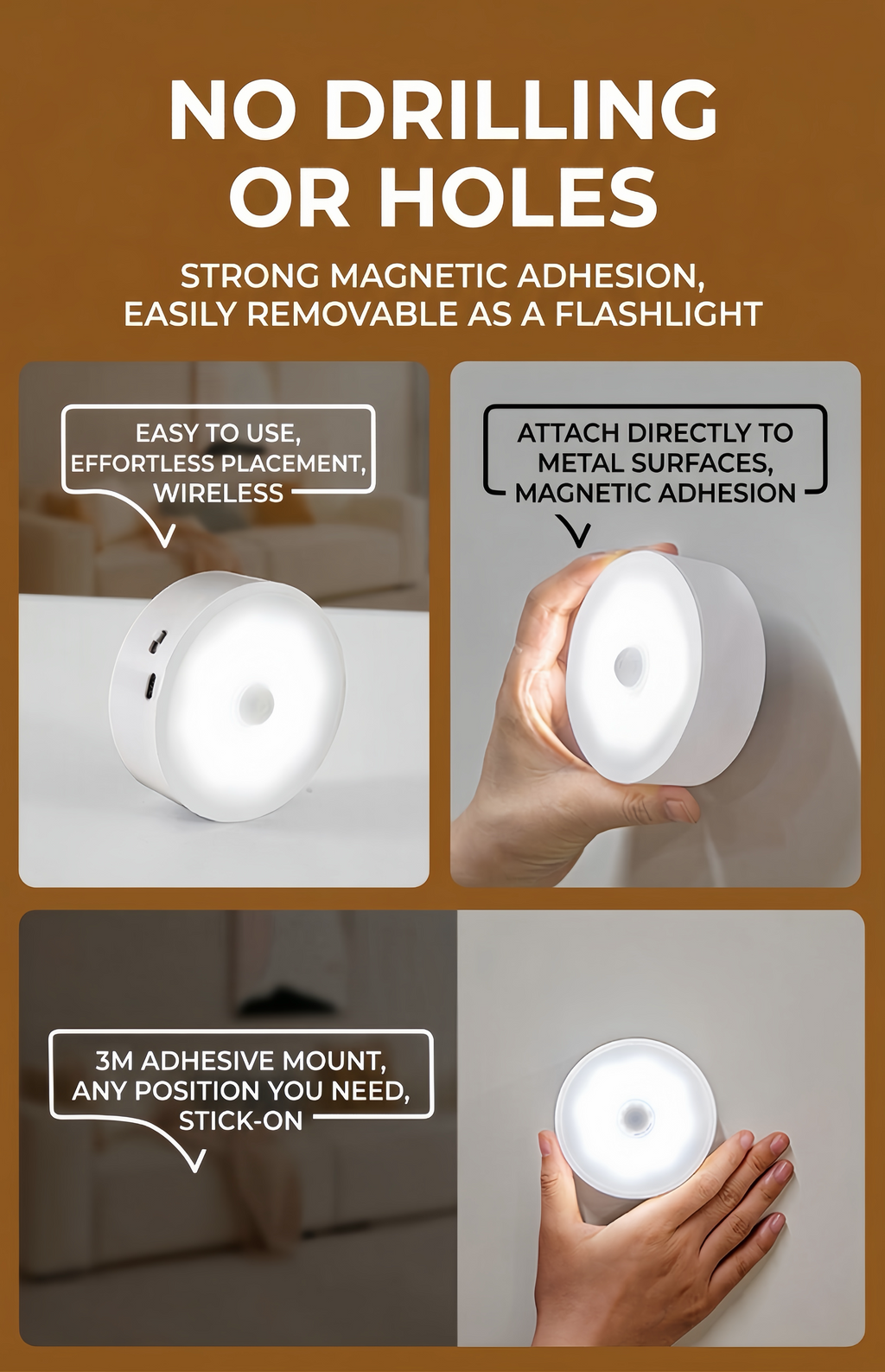 🔥50% OFF Last Day Sale All-Purpose Magnetic Motion Sensor Light