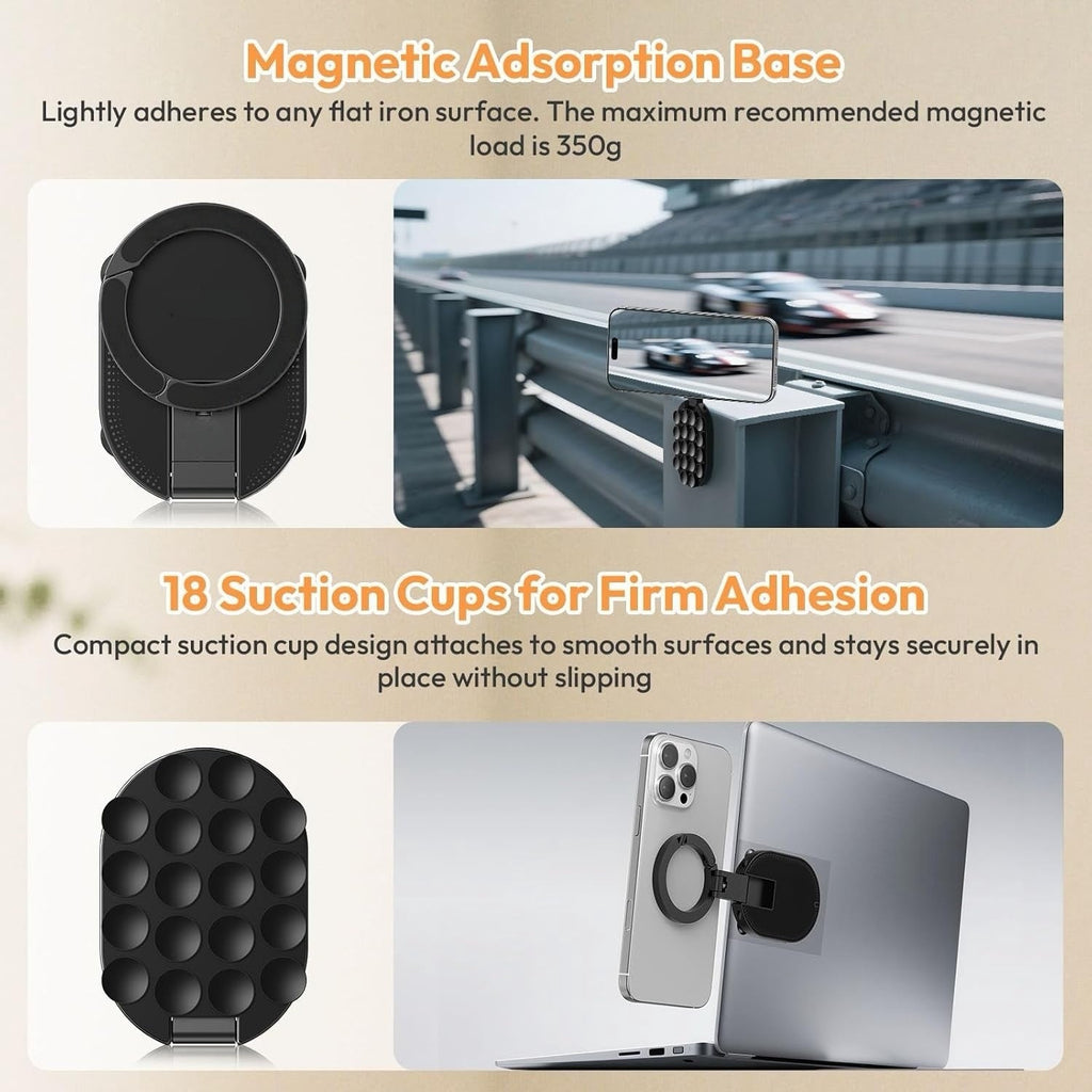 🔥50% OFF Last Day Sale Double-Sided Suction & Magnetic Phone Holder