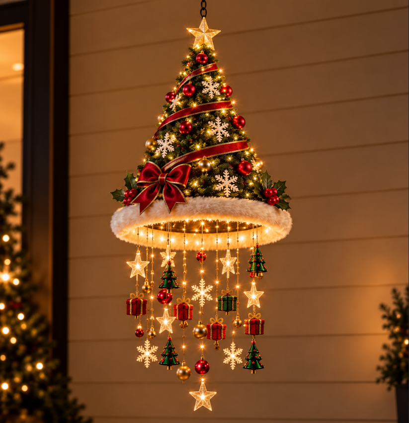 ✨Last Day 50% OFF✨Christmas Glow Hat Hanging Light – Create A Magical Holiday Atmosphere At Home