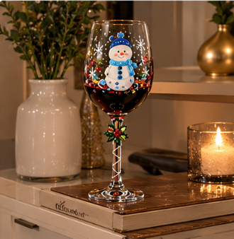 ✨Last Day 50% OFF✨Christmas Memories Collection – 6-Piece Holiday Wine Glass Set for Magical Christmas Gatherings