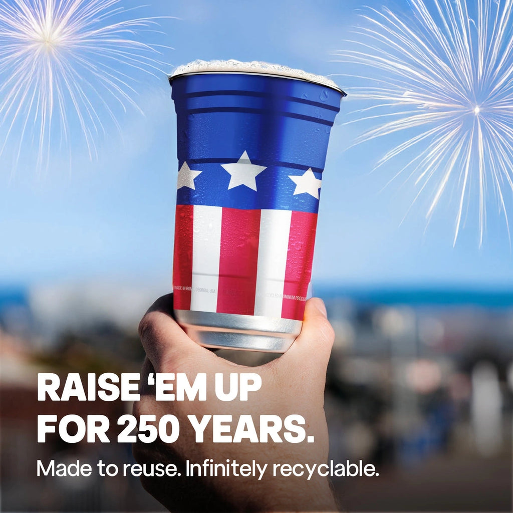 🔥50% OFF Last Day Sale Ice-Cold Reusable Aluminum Party Cups – Stackable, Dishwasher-Safe & Party-Ready