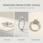 The Floral Diamond Ring That Makes Every Moment Feel Extraordinary Last Day Sale-90% OFF🔥