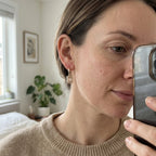Champagne Gemstone Drop Earrings – Vintage-Inspired Gold-Tone Elegance Last Day Sale-90% OFF🔥