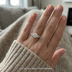 The Floral Diamond Ring That Makes Every Moment Feel Extraordinary Last Day Sale-90% OFF🔥