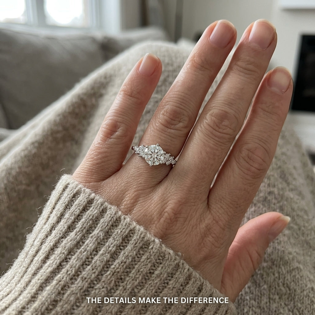 The Floral Diamond Ring That Makes Every Moment Feel Extraordinary Last Day Sale-90% OFF🔥
