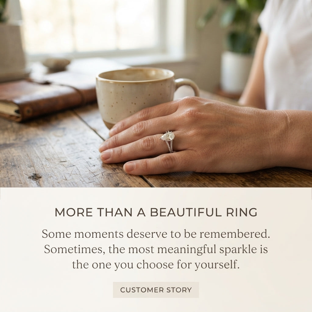 Pear-Shaped Sparkle Engagement Ring – Pavé Split-Shank Silver Ring Last Day Sale-90% OFF🔥