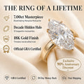 🔥90% OFF Last Day Sale | The 7.00ct Marquise Hidden Halo Masterpiece