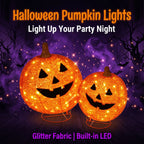 Elegant Fall Pumpkin Lights Decoration – Easy Pop-Up LED Porch Decor for a Cozy Holiday Home-Last Day Sale-50% OFF🔥
