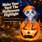 Giant Halloween Inflatable Yard Decoration – Create A Spooky Outdoor Display Everyone Loves