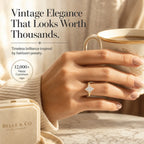 🔥90% OFF Last Day Sale Vintage Marquise Statement Ring – Timeless Elegance for Every Occasion