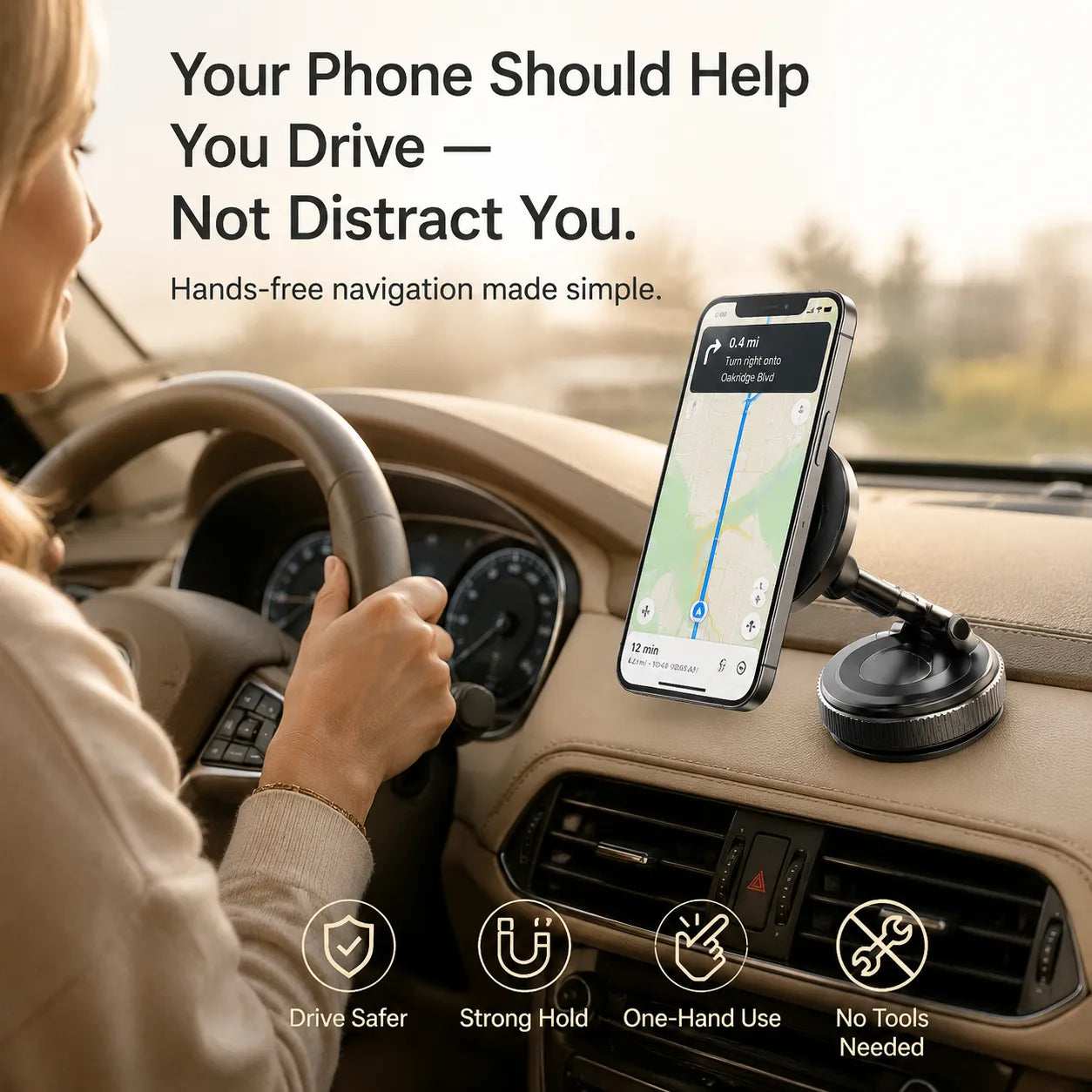 The Magnetic Phone Holder That Makes Every Drive Easier