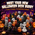 Spooky Ghost Duck Resin Figurine – Cute Halloween Desk Decor, Creepy Cute Mini Statue for Home, Office & Shelf-Last Day Sale-50% OFF🔥