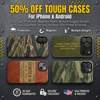 🔥50% OFF Last Day Sale Magnetic Phone Case – Rugged Protection for iPhone & Android