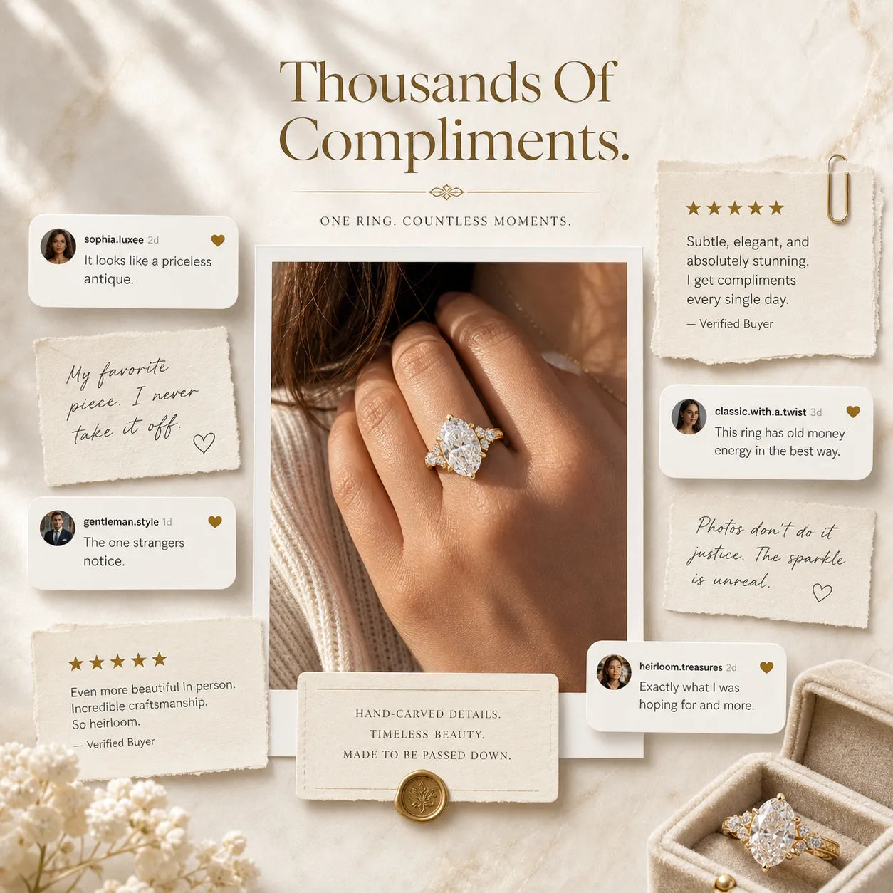 🔥90% OFF Last Day Sale Looks Like a Priceless Heirloom-Sparkles Like a Dream.