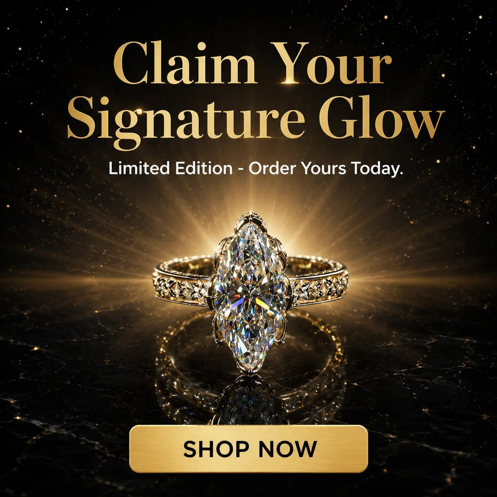 The Empress Marquise Silhouette Ring — Finger-Lengthening 4mm Comfort Band