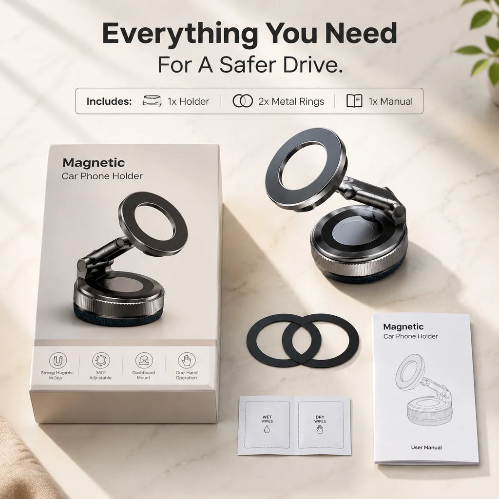 The Magnetic Phone Holder That Makes Every Drive Easier