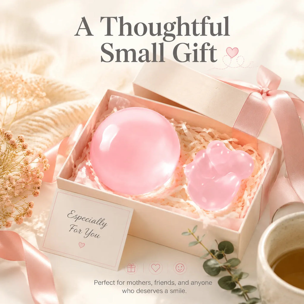 Stress-Relief Squeeze Toy—A soft, slow-rebound relaxation toy for adults.