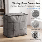 Large Quilt Storage Bag With Strong Handles — Spacious Blanket Organizer For A Cleaner Home Last Day Sale-50% OFF🔥