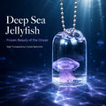 The Oceanic Phantom | Hand-Preserved Real Jellyfish Wet Specimen in Glass Vial