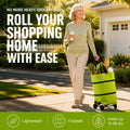 Foldable Grocery Bag With Wheels -Your Everyday Shopping Helper That Carries The Heavy Loads For You-Last Day Sale-50% OFF🔥