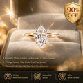 🔥90% OFF Last Day Sale Vintage Marquise Diamond Ring – Elegant Sparkle That Makes Every Hand Look Beautiful