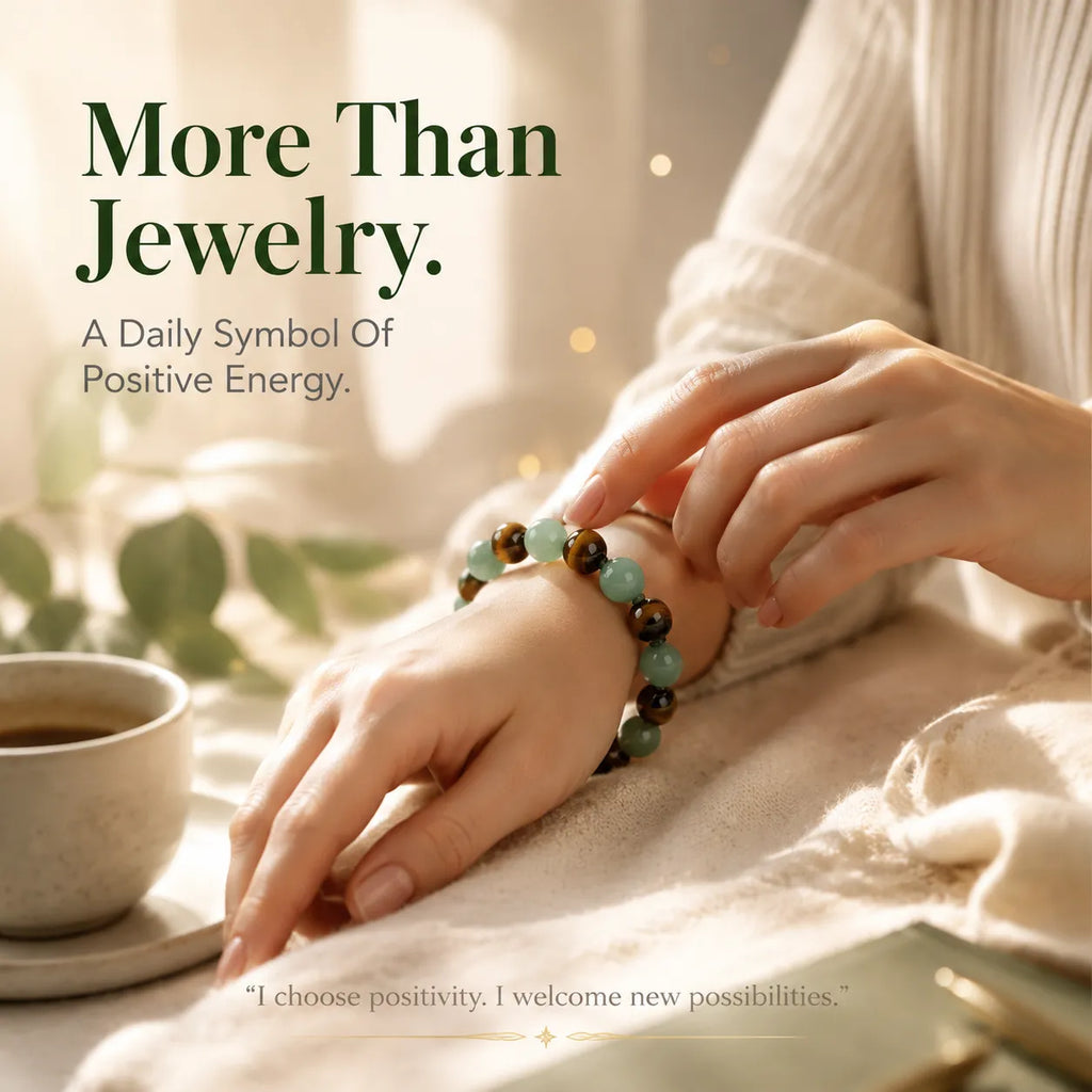 Lucky Aura Crystal Bracelet — A Beautiful Daily Reminder Of Confidence, Abundance & Positive Energy