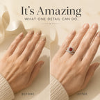 Halo Wedding Ring Sets for Women, Elegant 2-Piece Fashion Engagement Ring & Eternity Band, Bridal Statement Jewelry, Fashion Engagement Rings