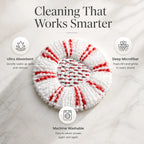 Premium Microfiber Spin Mop Replacement Head – Deep Clean Every Corner