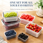 Large Fruit Containers — The Simple Secret To A Cleaner, Fresher Fridge