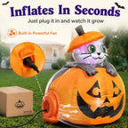 Giant Halloween Inflatable Yard Decoration – Create A Spooky Outdoor Display Everyone Loves