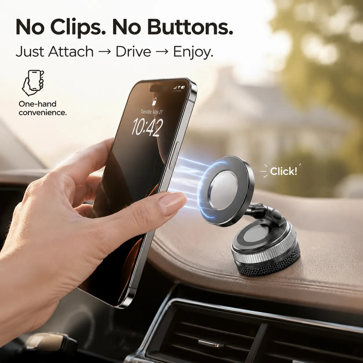 The Magnetic Phone Holder That Makes Every Drive Easier