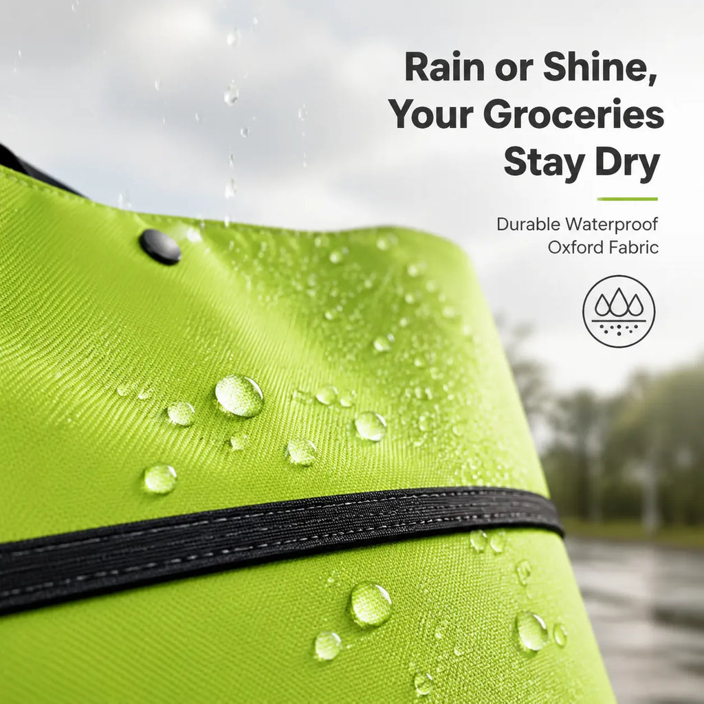 Foldable Grocery Bag With Wheels -Your Everyday Shopping Helper That Carries The Heavy Loads For You-Last Day Sale-50% OFF🔥