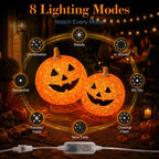 Elegant Fall Pumpkin Lights Decoration – Easy Pop-Up LED Porch Decor for a Cozy Holiday Home-Last Day Sale-50% OFF🔥