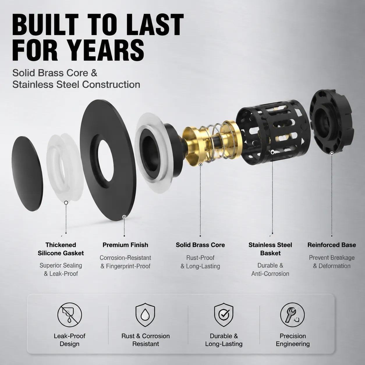Never Deal With A Clogged Sink Again — The Easy 3-in-1 Drain Upgrade That Keeps Your Bathroom Clean & Flowing