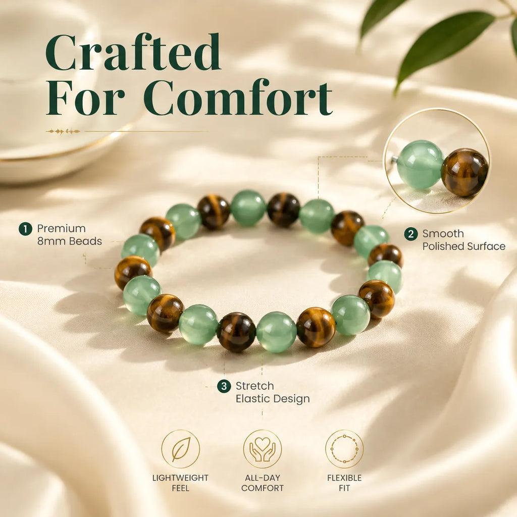 Lucky Aura Crystal Bracelet — A Beautiful Daily Reminder Of Confidence, Abundance & Positive Energy