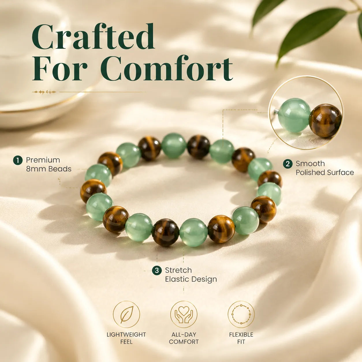 Lucky Aura Crystal Bracelet — A Beautiful Daily Reminder Of Confidence, Abundance & Positive Energy