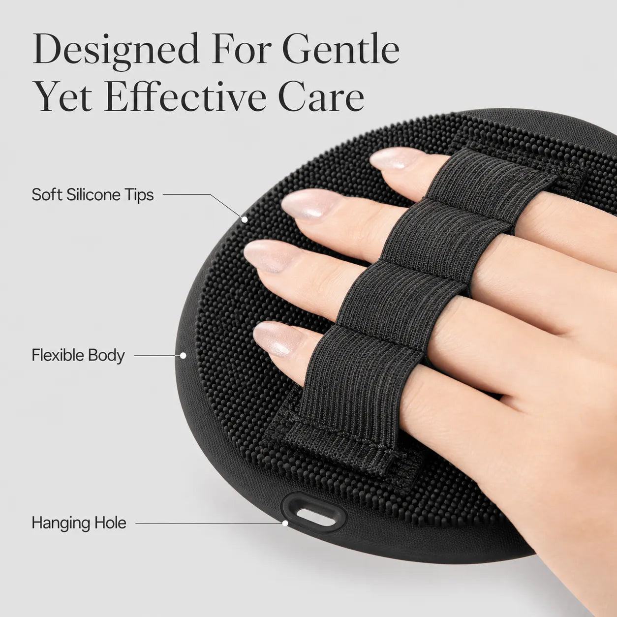 Soft Silicone Body Exfoliating Brush