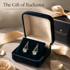 Luxury Gift-Ready Brilliant-Cut Stone Hoop Earrings | Premium Hypoallergenic Lightweight Design for Women-Last Day Sale-90% OFF🔥