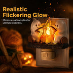 Ghost Campfire Halloween Night Light – Create A Cozy Magical Autumn Glow For Your Home-Last Day Sale-50% OFF🔥