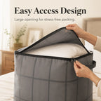 Large Quilt Storage Bag With Strong Handles — Spacious Blanket Organizer For A Cleaner Home Last Day Sale-50% OFF🔥