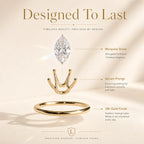 🔥90% OFF Last Day Sale Vintage Marquise Diamond Ring – Elegant Sparkle That Makes Every Hand Look Beautiful