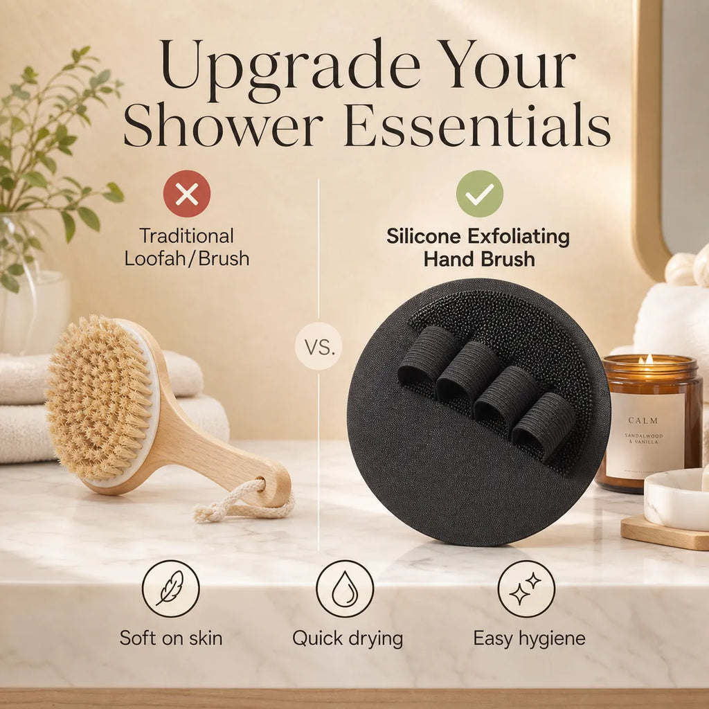 Soft Silicone Body Exfoliating Brush