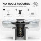 Never Deal With A Clogged Sink Again — The Easy 3-in-1 Drain Upgrade That Keeps Your Bathroom Clean & Flowing